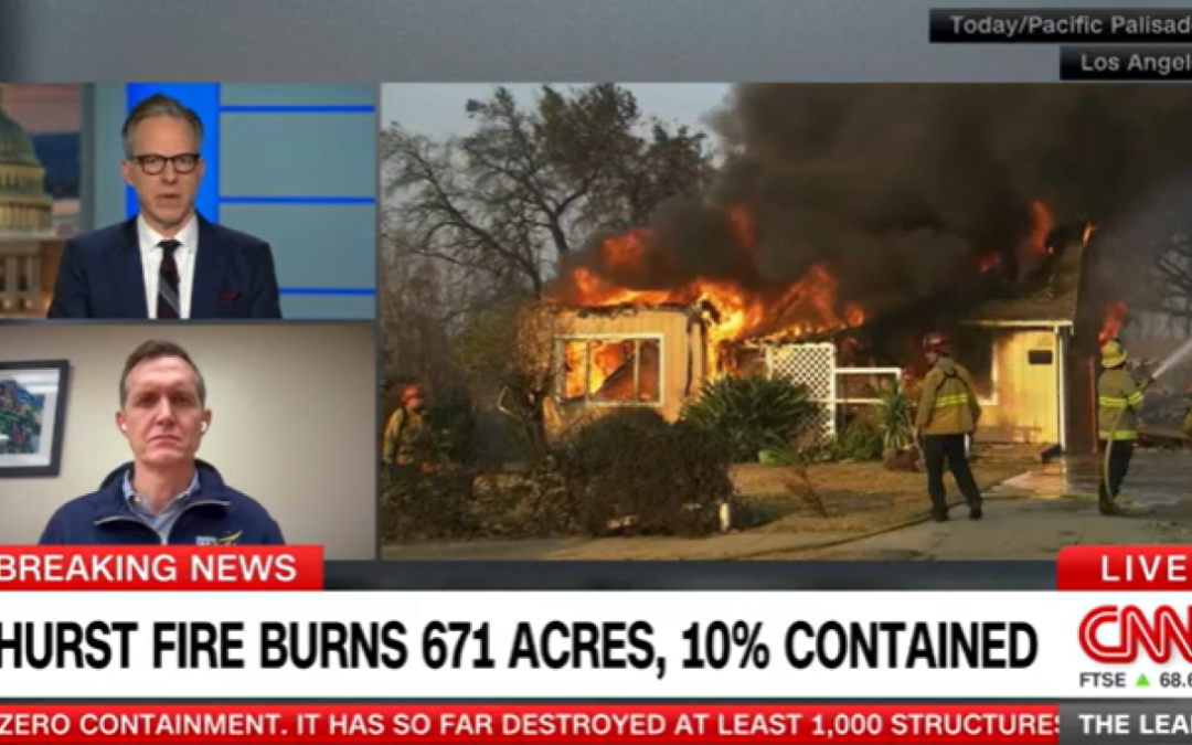 CNN: Dem Rep. George Whitesides on managing wildfire risks