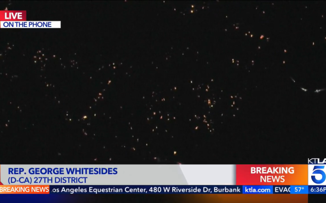 KTLA: Congressman George Whitesides on the response to California’s raging wildfires