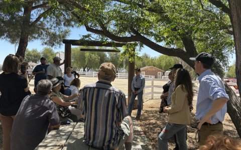 Rep. Whitesides heard directly from his constituents about the harms caused by the landfill