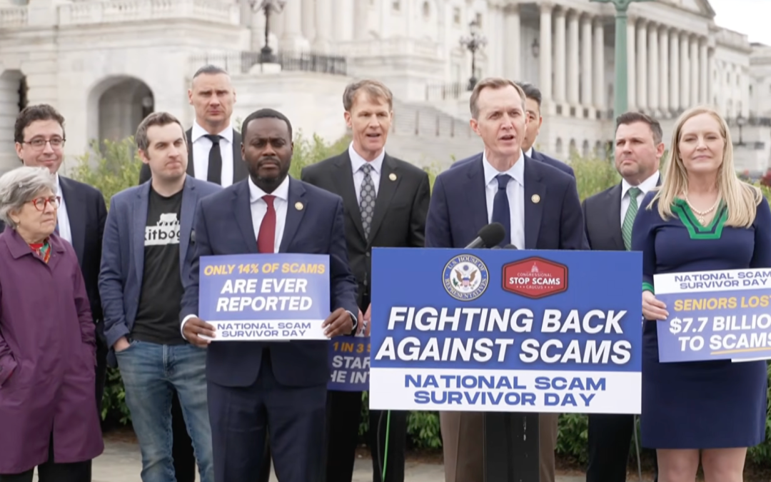 On National Scam Survivor Day, Rep. Whitesides Leads Survivors, Advocates, and Members to Push for Action on Scams