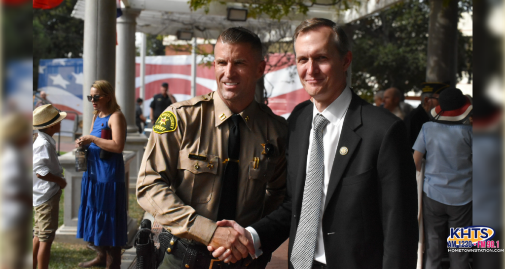 KHTS: Representative Whitesides Introduces National Bill To Restore Full Funding For Local Law Enforcement Hiring Program